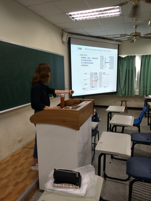 107年11月14日機械系辦理延攬業師協同教學邀請業師：翁文欣先生圖片