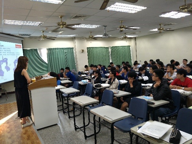 107年11月7日機械系辦理延攬業師協同教學邀請業師：翁文欣先生圖片